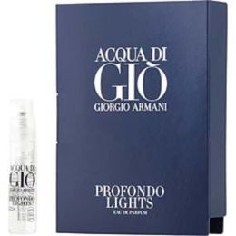 Acqua Di Gio Profondo Lights By Giorgio Armani Eau De Parfum Spray Vial For Men