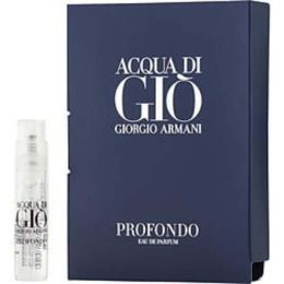 Acqua Di Gio Profondo By Giorgio Armani Eau De Parfum Spray Vial For Men