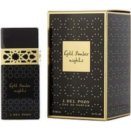 Jesus Del Pozo Gold Amber Nights By Jesus Del Pozo Eau De Parfum Spray 3.4 Oz For Men