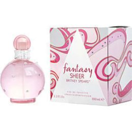 Fantasy Sheer Britney Spears By Britney Spears Edt Spray 3.4 Oz For Women