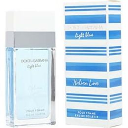 D & G Light Blue Italian Love By Dolce & Gabbana Edt Spray 1.7 Oz For Women