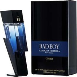 Ch Bad Boy Cobalt By Carolina Herrera Eau De Parfum Electrique Spray 1.7 Oz For Men