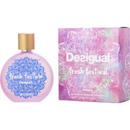 Desigual Fresh Festival By Desigual Edt Spray 3.4 Oz For Women