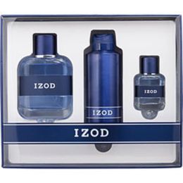 Izod By Phillips Van Heusen Edt Spray 3.4 Oz & Body Spray 6.7 Oz & Edt Spray 0.5 Oz For Men