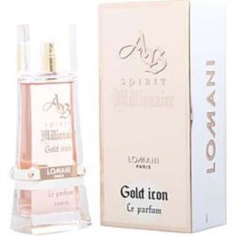 Ab Spirit Millionaire Gold Icon By Lomani Eau De Parfum Spray 3.3 Oz For Women