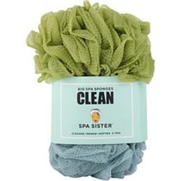 Spa Accessories By Spa Accessories Spa Sister Jumbo Sponge 2 Pack (green & Marine) For Anyone